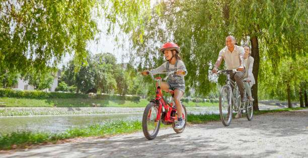 riding an electric scooter, bike helmet